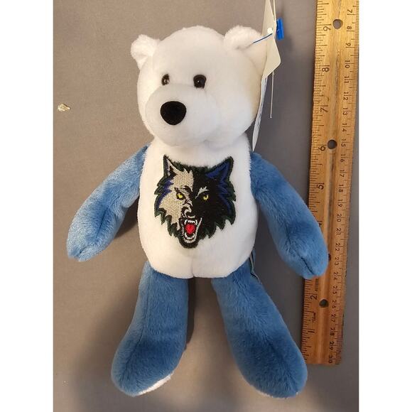 2000 Mattel Limited Treasures Minnesota Timberwolves Collectible Bear "Trees" - Picture 11 of 11